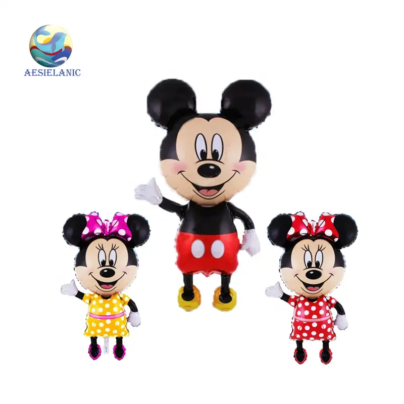 Mickey Mouse Minnie Mouse Nylon Folie Ballon De Hele Lichaam Mickey Kids Favourite Douche Decoratie Party Ballon