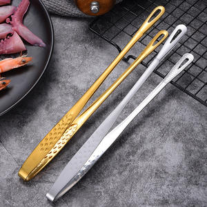 Yuantai-Parrilla de barbacoa, pinzas de clip para asar, de alta calidad, OEM/ODM, acero inoxidable 304, color dorado y plateado, Corea del <span class=keywords><strong>Sur</strong></span> - Product Image 4