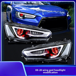 Conjunto de Faros LED Modificados de 12V para Yishen D 2008-2016, Luces de 55W, 4600 Lúmenes, 5600K, Luz Trasera LED Completa con Efecto de Flujo - Product Image 3