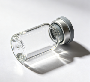 Botellas Pequeñas de Vidrio Borosilicato Transparente con Tapas de Aluminio Plateadas, Envases Herméticos con Cuello Prensado - Product Image 4