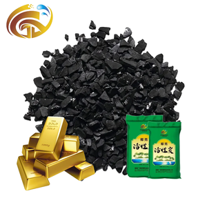 Charbon actif granulaire Guangyuan 25 kg, 6-12 mesh, agent auxiliaire chimique pour la récupération de l'or, fournisseur de produits chimiques pour le papier - Product Image 1