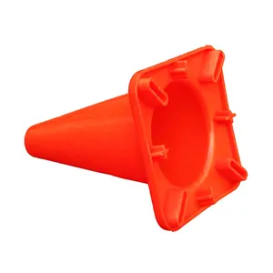 Cone de tráfego refletivo de pvc, fornecedor de alta segurança sale300mm cone de rode