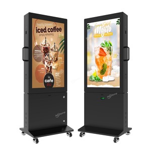 Afficheur numérique intelligent double face 43 pouces, étanche IP65, 4K, avec système d'exploitation Android 11/Windows pour une utilisation en extérieur, centres commerciaux - Product Image 4
