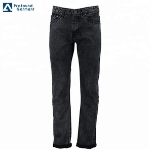 mayor de su propia marca Jeans calidad estilo Denim <span class=keywords><strong>Pantalones</strong></span> de hombre de diseño negro <span class=keywords><strong>pantalones</strong></span> vaqueros de los hombres - Product Image 2