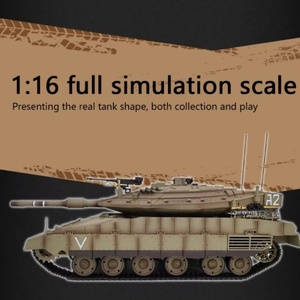 Heng Long 3958-1 1/16 Tanque de Combate Principal IDF Merkava a Control Remoto de 4 Canales, Modelo TK-7.0, Nivel Experto, Juguete RC con Cable USB de 100m - Product Image 5