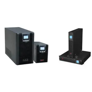 Bộ Nguồn Dự Phòng Không Gián Đoạn Giá Rẻ Cho Pc 6kva 10kva 220V Tháp Đầu Ra 10kva Online Ups Không Cần Pin