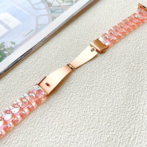 <span class=keywords><strong>Correa</strong></span> de reloj <span class=keywords><strong>transparente</strong></span> con láser para <span class=keywords><strong>Apple</strong></span> <span class=keywords><strong>Watch</strong></span>, <span class=keywords><strong>correa</strong></span> de reloj de resina colorida galvanizada de alta calidad para Iwatch 9/8/7 - Product Image 5