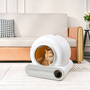 Caja <span class=keywords><strong>de</strong></span> arena inteligente para gatos, lavabo eléctrico automático Digital inteligente, inodoro para gatos, cajas <span class=keywords><strong>de</strong></span> arena <span class=keywords><strong>de</strong></span> autolimpieza, caja <span class=keywords><strong>de</strong></span> arena para inodoro para gatos, antisalpicaduras - Product Image 6