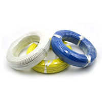 Cable de Cobre Sólido Estañado 22AWG con Aislamiento de Silicona de Alta Temperatura y Trenzado, UL758/UL1581, Personalizable para RV