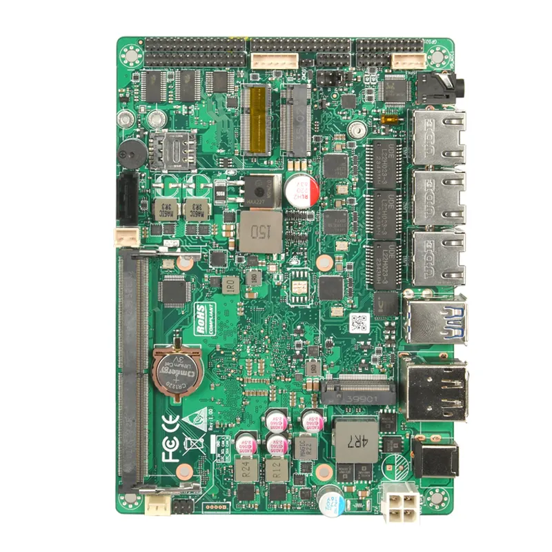 Mini Pc Motherboard 12th Gen Intel Alder Lake-N N95 N305 Motherboard 6COM DDR5 LAN SATA TPM2.0 3.5 inch Motherboard