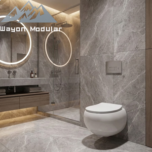 WC mural en céramique Wayon, forme d'œuf unique et moderne, pour salle de bain d'hôtel de luxe - Product Image 5