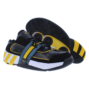 ADIDAS Agent Gil restomod unisex สำหรับฟิตเนสและการฝึกข้ามแกนรองเท้าสีดำ/ทองหนา/เหล็กมหัศจรรย์-100% ของแท้ - Product Image 5