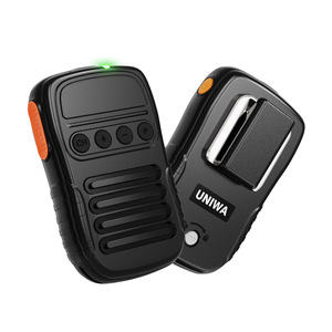 Microphone <span class=keywords><strong>talkie</strong></span>-<span class=keywords><strong>walkie</strong></span> sans fil BT 1800mAh avec micro PTT et haut-parleur 3W compatible avec Zello pour la patrouille de sécurité - Product Image 1