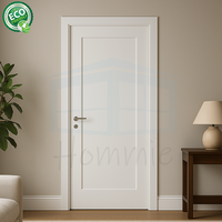 Porte intérieure pré-montée avec panneau, porte à âme insonorisée, décoration, taille personnalisée, porte en bois