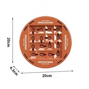 Juego de Ajedrez Lógico Internacional Giratorio 2024, Juego de Mesa Educativo para 2 Jugadores, Desarrollo de la Capacidad Cognitiva Independiente - Product Image 2