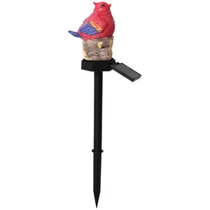 屋外防水樹脂小さなfirebirdソーラー芝生ライト通路中庭スクエアガーデンパスプラザ - Product Image 2