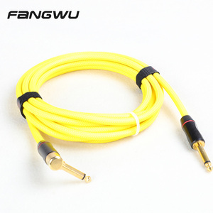 Cable para <span class=keywords><strong>Guitarra</strong></span> Eléctrica de 10 pies y 6.35mm, Recto a Angular, de la Mejor Marca, Buena Calidad, para Bajo - Product Image 5