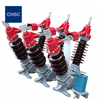 Interruptor de Aislamiento para Exteriores de 35 KV GW5-35/630A, Interruptor de Aislamiento y Puesta a Tierra de Alta Tensión Montado en Poste, China Continental