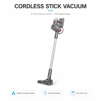 Aspirateur sans fil léger multi-usages, souffleur, aspirateur cyclonique, brosse électrique, LED, pour la maison, les animaux domestiques, l'hôtel