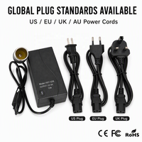 Adaptateur secteur 12V 6A 72W AC/DC pour prise allume-cigare, convertisseur pour réfrigérateur de voiture, gonfleur de pneus, pompe à air