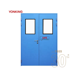 Porta di purificazione in acciaio medicale personalizzata produttore professionale ospedale camere bianche <span class=keywords><strong>porte</strong></span> per progetti ospedalieri - Product Image 3