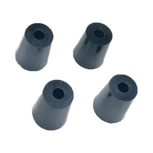 Custom Precision Seal Silicone Rubber Bung Dust Cover Rubber Plug Stopper With Different Softnes Flat Plugs