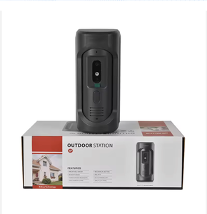 Cámara HD de 2MP VTO2101E-P-S2 de Color Gris, Audio Bidireccional, Panel de Aleación de Zinc, Estación de Puerta IP para Villa - Product Image 1