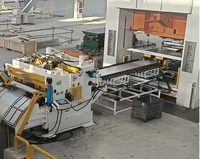 Ligne de production automatique de tôlerie, machines de tournage à chanfreiner pour la fabrication de boîtiers métalliques
