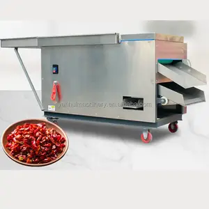 red chilli cutter/chili Seeds And Skin Separating machine/ dry pepper seeds remove machine
