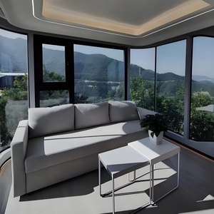 <span class=keywords><strong>Casa</strong></span> Prefabricada de Contenedores Móviles Inteligentes de Lujo, Fácil de Montar, con Control por Voz, Diseño Moderno, Impermeable, Aplicación para Edificios de Oficinas - Product Image 4