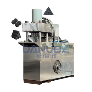 Machine de fabrication de briquettes de charbon de bois pour barbecue à partir de copeaux de fer et de sciure de bois, équipement hydraulique en acier inoxydable - Product Image 1