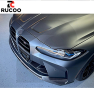 Kit de carrocería de parachoques delantero estilo MP de fibra de carbono seca para BMW G80 G81 G82 G83 M3 M4, alerón inferior, difusor delantero, labio divisor, mejora