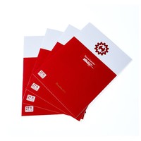 Impresión de Folletos Corporativos, Manuales de Instrucciones y Álbumes de Tapa Dura Impresos Offset de Tres Pliegues Personalizados OEM