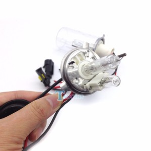 TAOCHIS voiture 12V 100W H4-2 caché Bi xénon ampoules lumière tête/antibrouillard remplacer 4300k 5000k 6000k 8000k Céramique Base Salut/Lo Conversion - Product Image 3