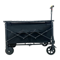 Chariot de camping électrique intelligent ALVU EV1 avec batterie amovible à charge rapide, moteur double 150W, pliable, commande par application