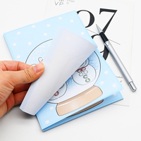 Bloc-notes adhésifs Kawaii, blocs-notes mémo, papeterie de bureau et scolaire, autocollants adhésifs, bloc-notes personnalisés