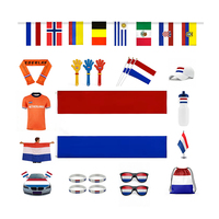 Drapeau Gahumi 2026 Canada Mexique États-Unis Football Pays-Bas Fans Vente en gros Nouveau 3x5 pieds Drapeau personnalisé Impression recto-verso Promotion
