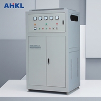 Stabilisateur de tension servo triphasé 200-500 KVA AVR, efficacité 98 %, 50/60 Hz, fonctionnement continu sans surveillance pour équipement industriel