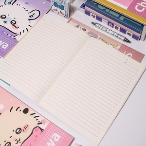DHF655 Vente en gros de cahiers B5 Chiikawa à motifs de dessins animés, cahiers mignons et kawaii, papeterie pour étudiants, journal, <span class=keywords><strong>bloc</strong></span>-notes de bureau - Product Image 2