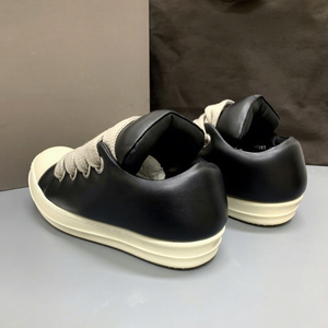 <strong>2026</strong> New Trending Customized LOGO Genuine Leather Lace-up Platform Anti-Slippery Flat Sneaker Classic Low Top Walking <strong>Shoes</strong> - Product Image 5