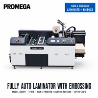 Machine de laminage automatique de films de pré-revêtement, vitesse 30m/min, capacité d'épaisseur 157-400g, poids 2000kg, garantie 1 an, origine CN