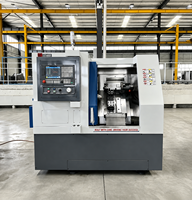 Tour CNC à banc incliné, prix usine, bonne rigidité structurelle, machine ST46 pour le traitement des métaux