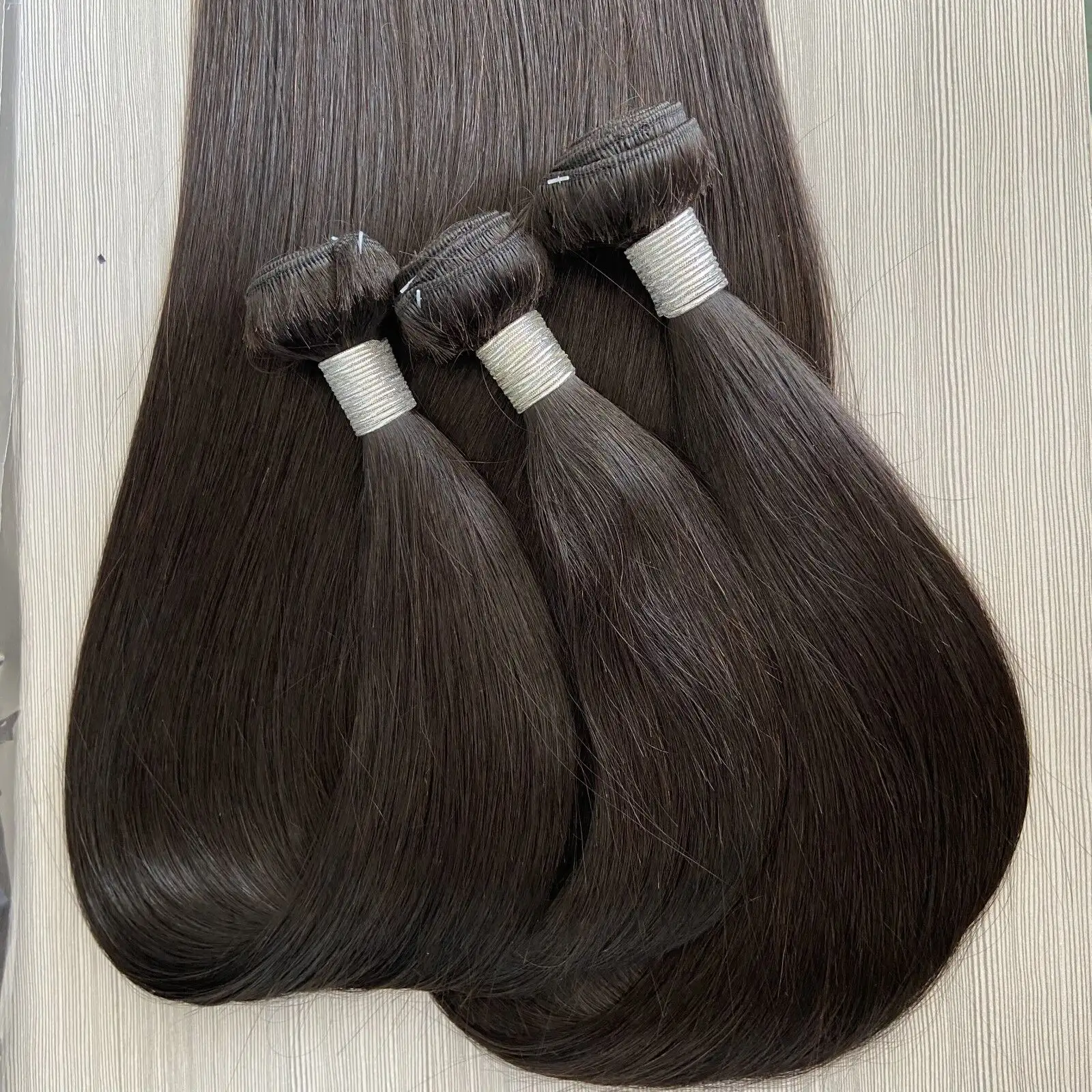 30 32 34 40 Inch Straight Human Hair Bundle 100% Virgin Raw Brazilian Hair Weave Bundles With Frontal Human Hair Bundle