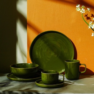 Juego <span class=keywords><strong>de</strong></span> Vajilla <span class=keywords><strong>de</strong></span> Cerámica Nórdica Colorida 2025, 16/24/36 Piezas, Platos, Tazones y Tazas Multicolores para Hotel, Restaurante y Hogar - Product Image 4