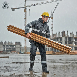 Combinaisons de travail réfléchissantes FR Nomex légères et respirantes, résistantes aux flammes, haute visibilité, vêtements de sécurité certifiés CAT I II, unisexes, TAGCO - Product Image 3