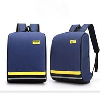 Tas Ransel Sekolah Anti Maling Geometris Unisex Custom, Bahan Oxford, Kapasitas 20-36L, Desain Warna-warni untuk SD