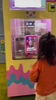 Hoge capaciteit commerciële ijsautomaten, zelfbedienings soft serve ijsmachine, 300 kopjes per uur, openbaar apparatuur voor scholen