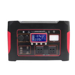 Centrale Électrique Portable 1500W LiFePO4 MPPT, Générateur Solaire à Onde Sinusoïdale Pure, Lampe Torche, Compatible Voiture - Product Image 1