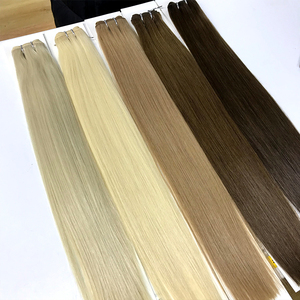 マシンウェフトヘアエクステンション 100%天然毛 卸売 ダブルドローン サロンプロ品質 マシンダブルウェフト - Product Image 4