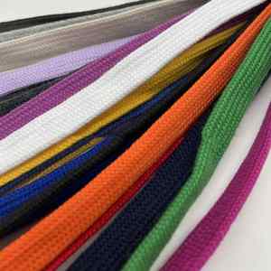 12 mm Color Braid Polyester Cotton Cord <b>Rope</b> for <b>Shoelaces</b> Bags Home Textiles and Garments - Product Image 1